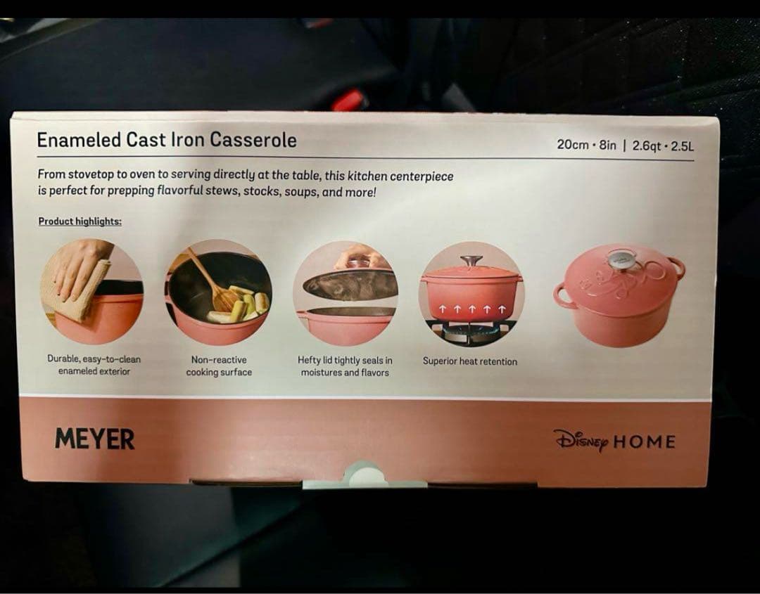 Meyer ディズニー ミッキーマウス 両手鍋 20cm 2.5L 新品　箱入り
