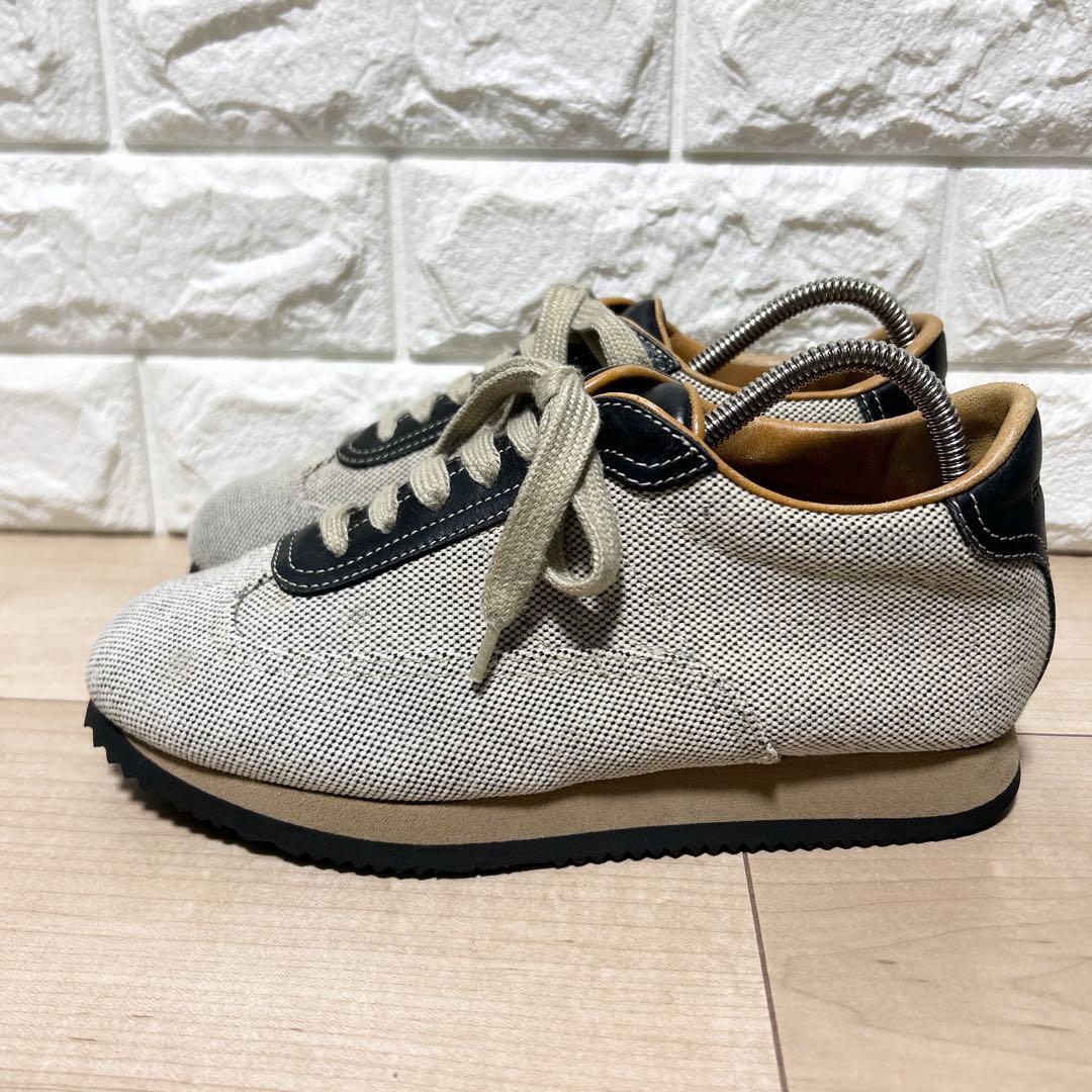 HERMES エルメス クイック トワルアッシュ　キャンバス 23.5cm