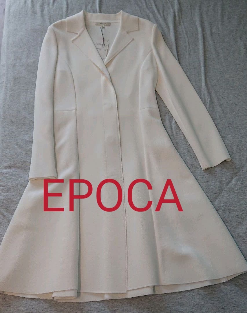 【未使用】EPOCA ニットコート フーデッドコクーン ニットコート(コート)｜EPOCA(エポカ)の
