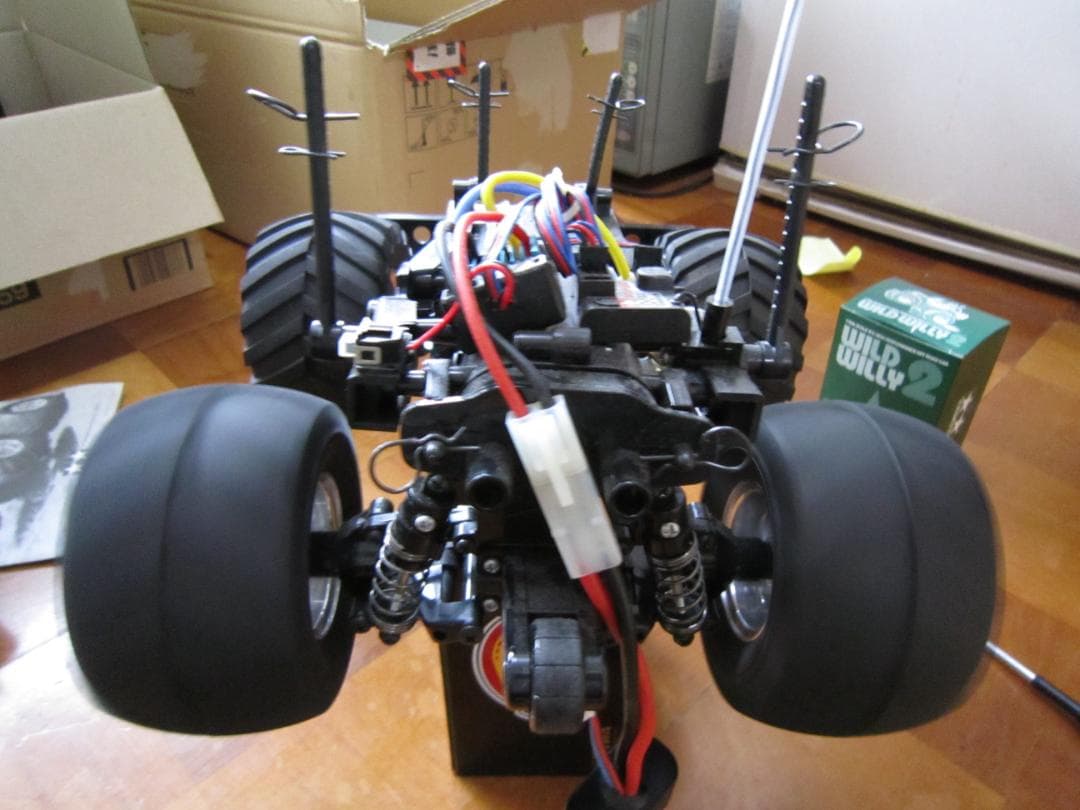 菅原高人 1/10 ワイルドウイリー２ フルセット 2.4G 送信機抜き