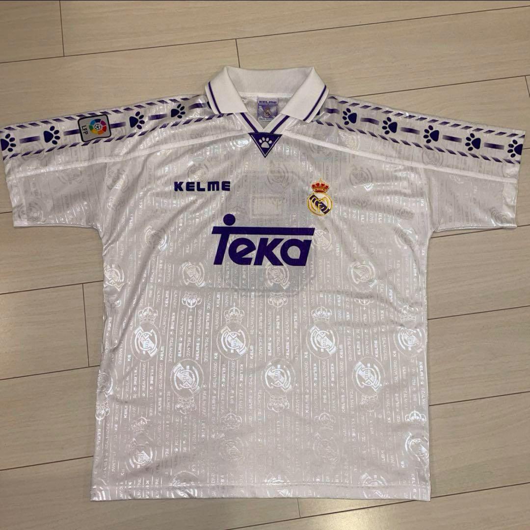 1996 レアルマドリード ヴィンテージユニフォーム XL RealMadrid 1996 レアルマドリード ヴィンテージユニフォーム XL RealMadrid 1996