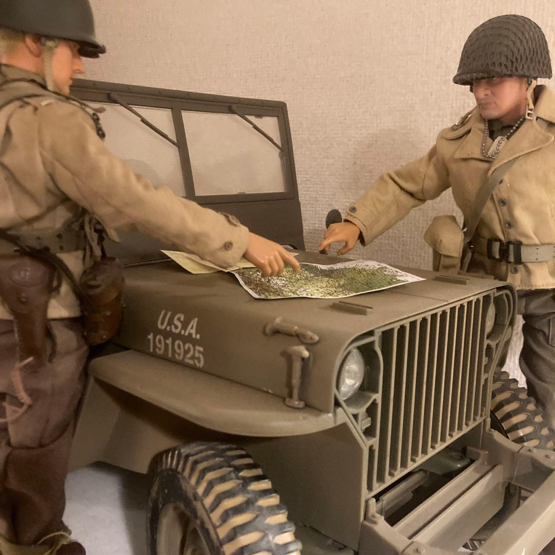 ハズブロ製1/6 アメリカ陸軍WILLYS JEEP MB (初期型グリル) - メルカリ