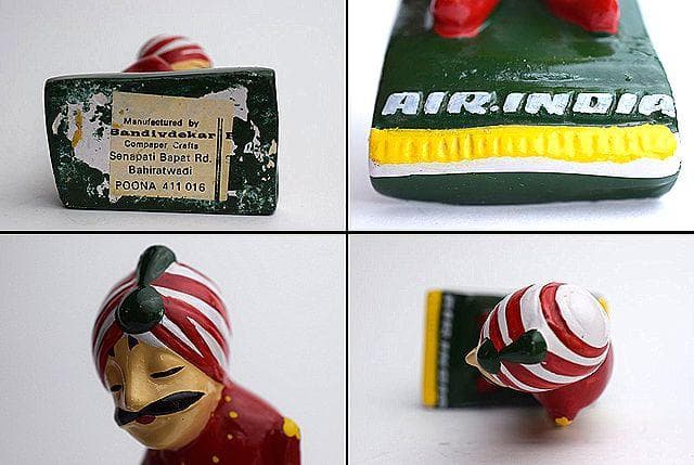 美品！ 70's インド航空 AIR INDIA ビンテージ マハラジャ TOY - メルカリ