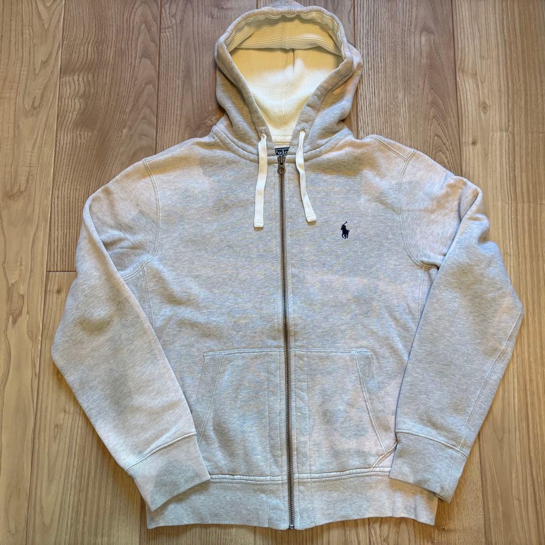 Polo Ralph Lauren 90s zip up hoodie パーカー Vintage 90's Polo Ralph Lauren Hoodie Sweatshirt Large Polo