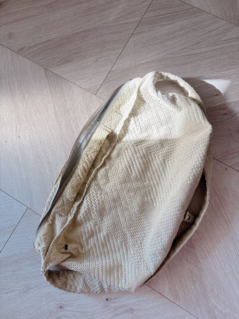 ミナペルホネンland puzzleボディバッグ ショルダー ベージュ - メルカリ