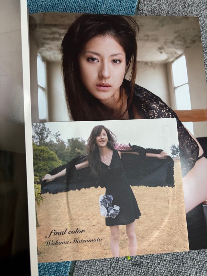 廃刊 未開封DVD final color 最後の写真集 DVD付き 松本若菜 - メルカリ