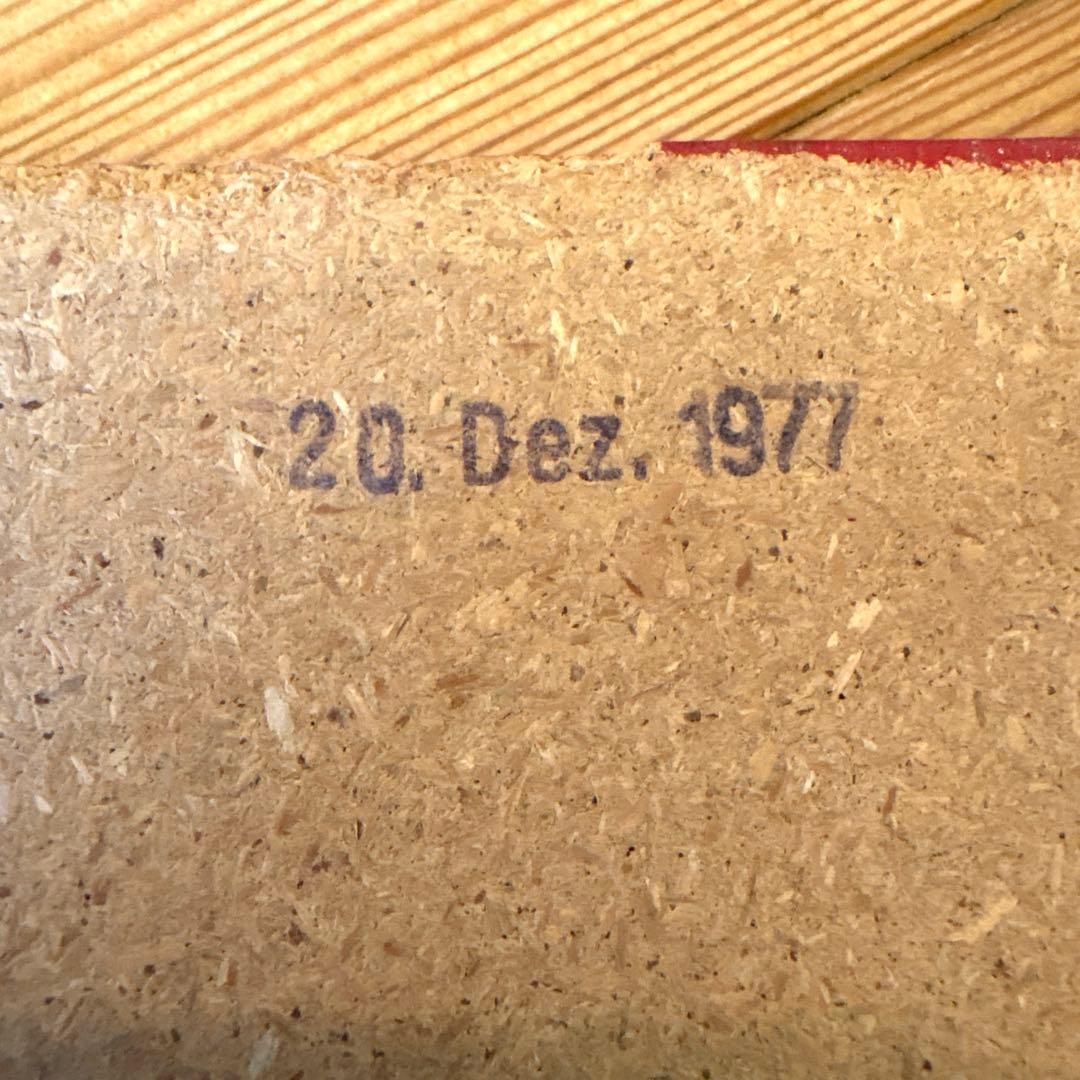 1977年 マクドナルド ドイツ BigMac 木製看板 ストアディスプレイ