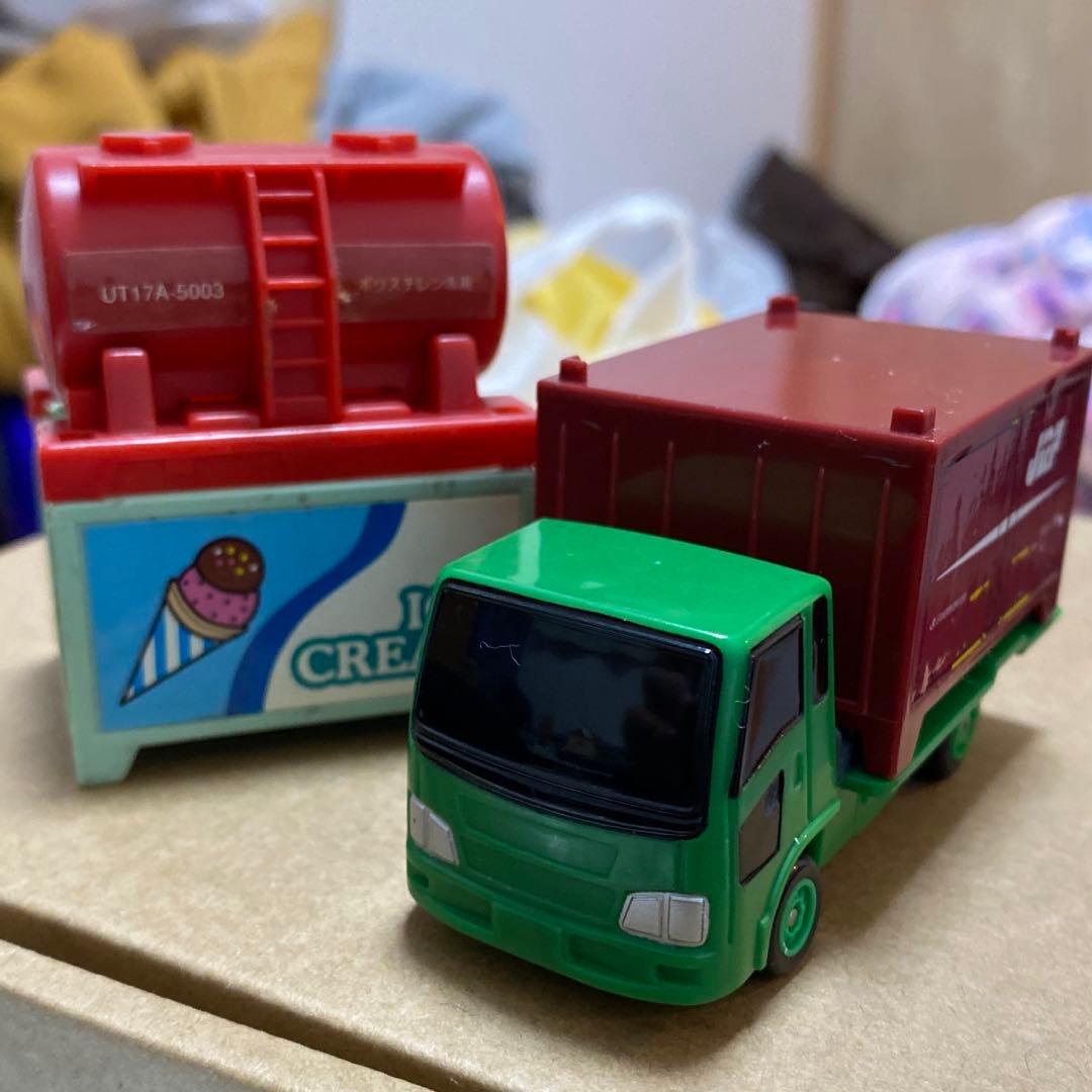 モータートミカ プラロード コンテナトラック - メルカリ