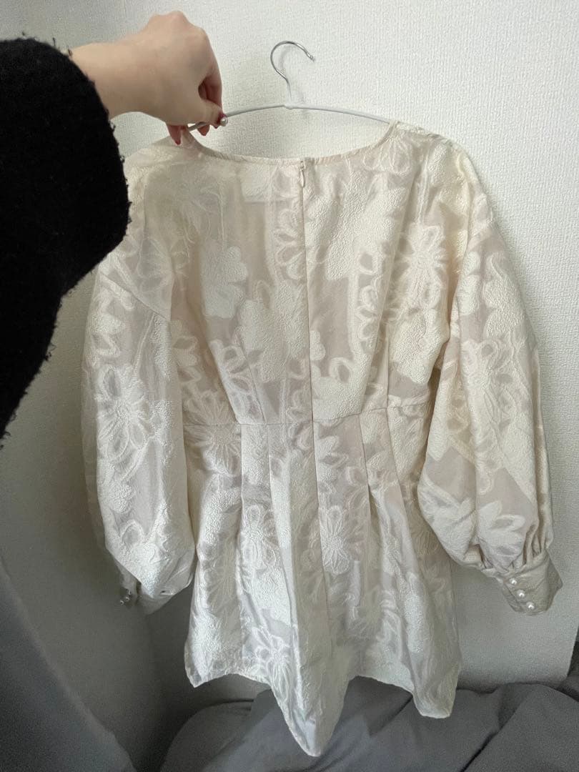 acka ワンピース acka jacquard mini dress（w【エーシーケーエー】