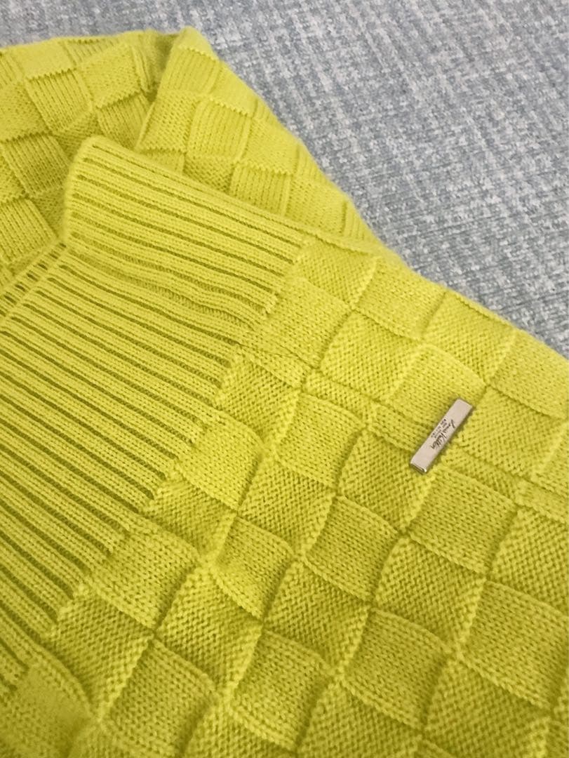 Louis Vuitton メンズ ジップアップニット（ライトグリーン） Louis