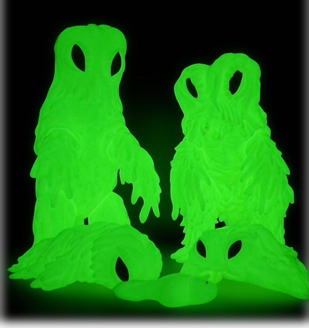 ゴジラ・ストア限定 ヘドラ蓄光セット GID Red Eyes Ver. Set