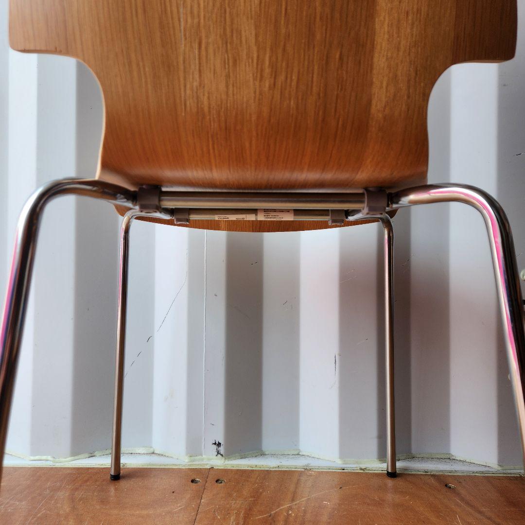 廃盤モデル IKEA VILMAR ナチュラル チェア 椅子 プライウッド