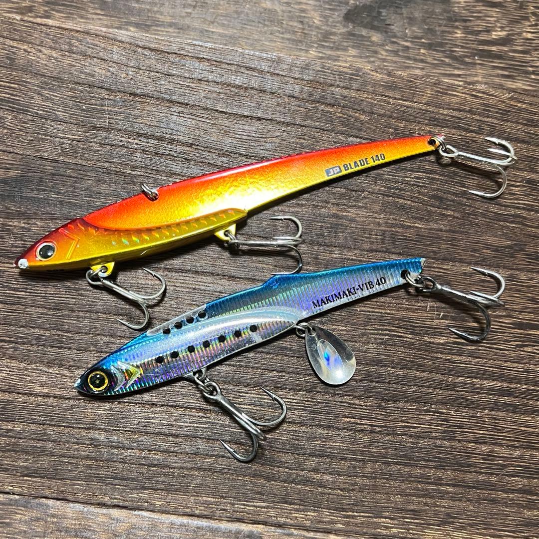 メタルバイブ ジャックアイマキマキバイブ 40 ジグパラ140 メタルジグ
