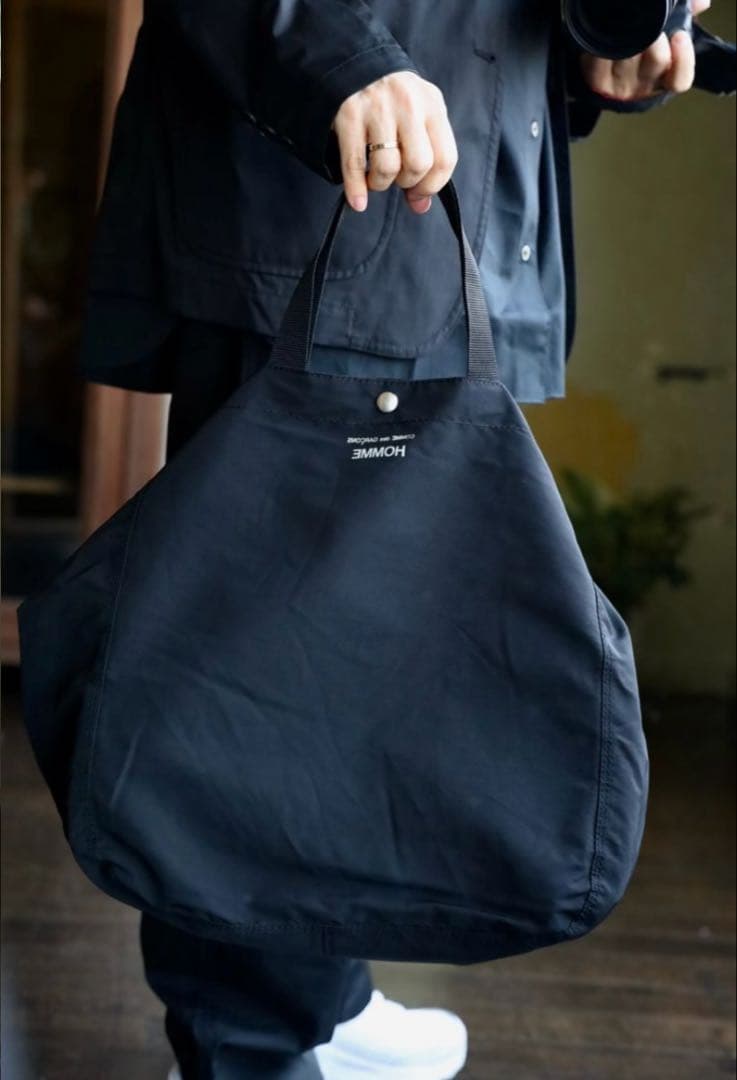 comme des garçons homme 2wayショルダーバッグブラック
