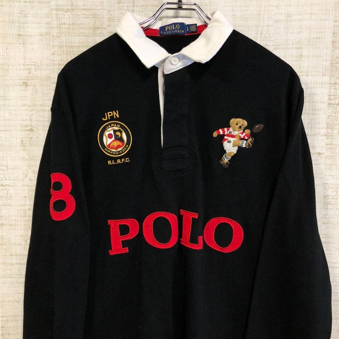 Polo ポロラルフローレン ポロベア 刺繍 ラガーシャツ