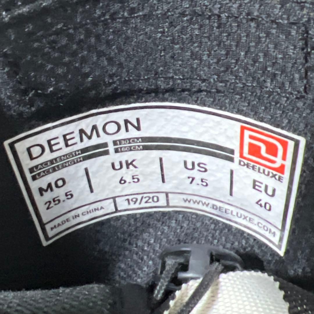 【即日発送_送料無料】スノボブーツ　DEELUXE DEEMON 25.5cm