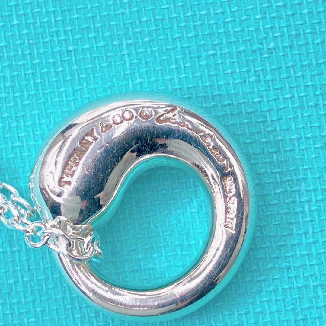 美品✨ティファニー エターナルサークル Sサイズ ネックレス シルバー