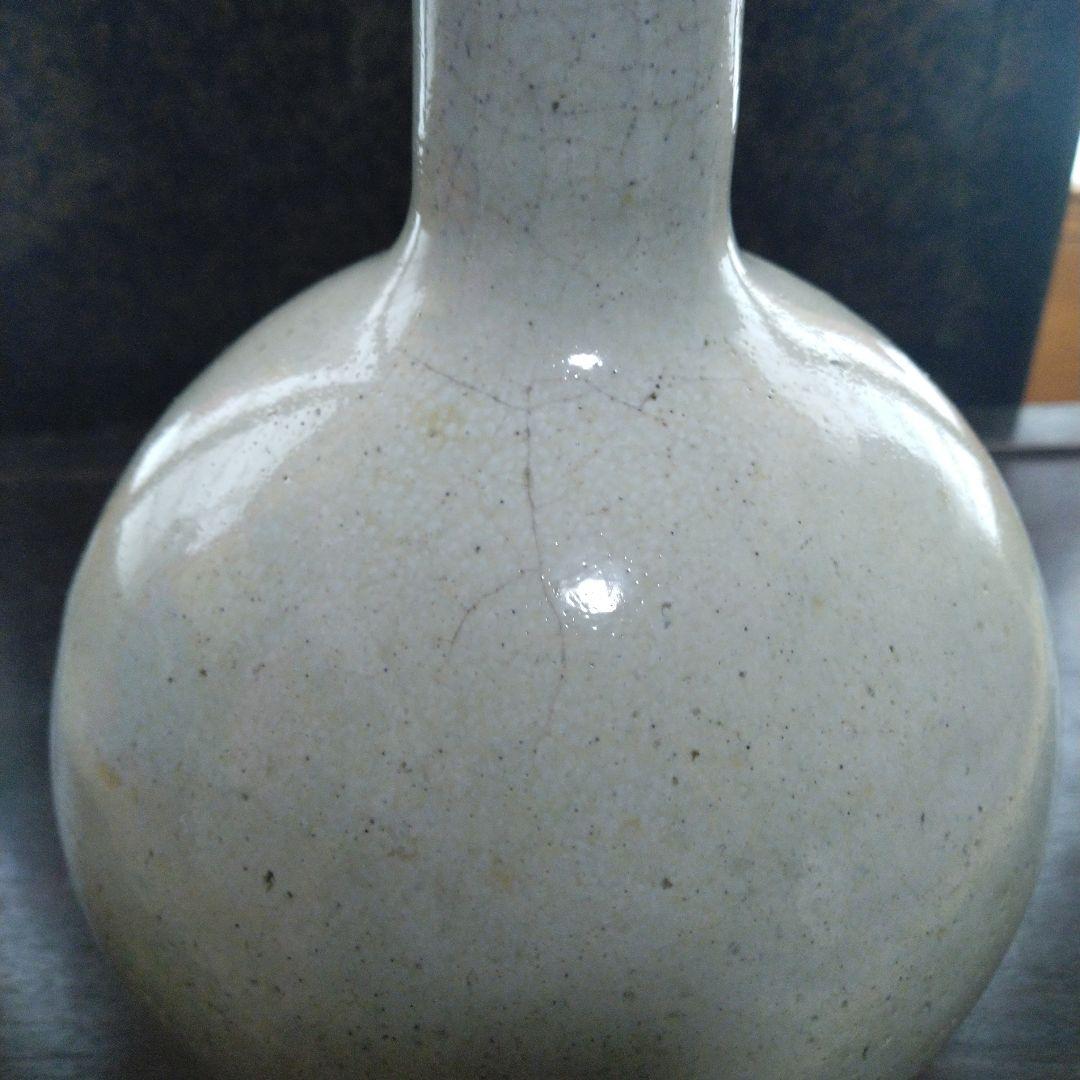 NO293 相馬焼or上野目焼 徳利 糠白釉