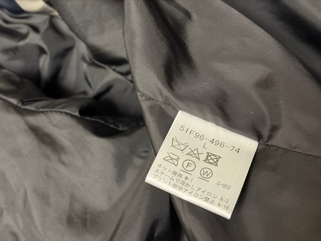 ブラックレーベルクレストブリッジ ダウンジャケット 2way カーキ