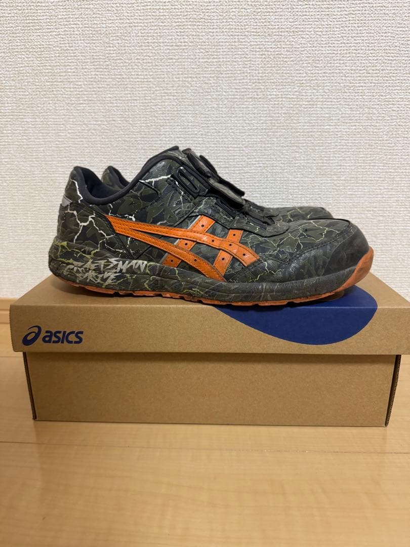 安全靴 asics WINJOB CP306 BOA MAGMA 26.0cm