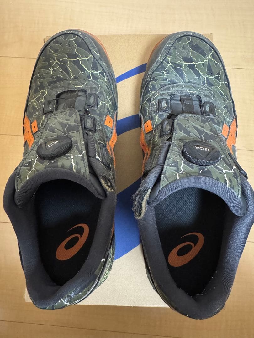 安全靴 asics WINJOB CP306 BOA MAGMA 26.0cm