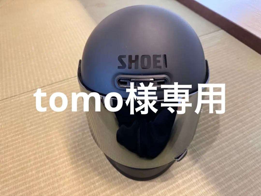 tomoSHOEI フルフェイスGlamster艶消し黒XLサイズ Glamster (グラムスター) マットブラック フルフェイスヘルメット