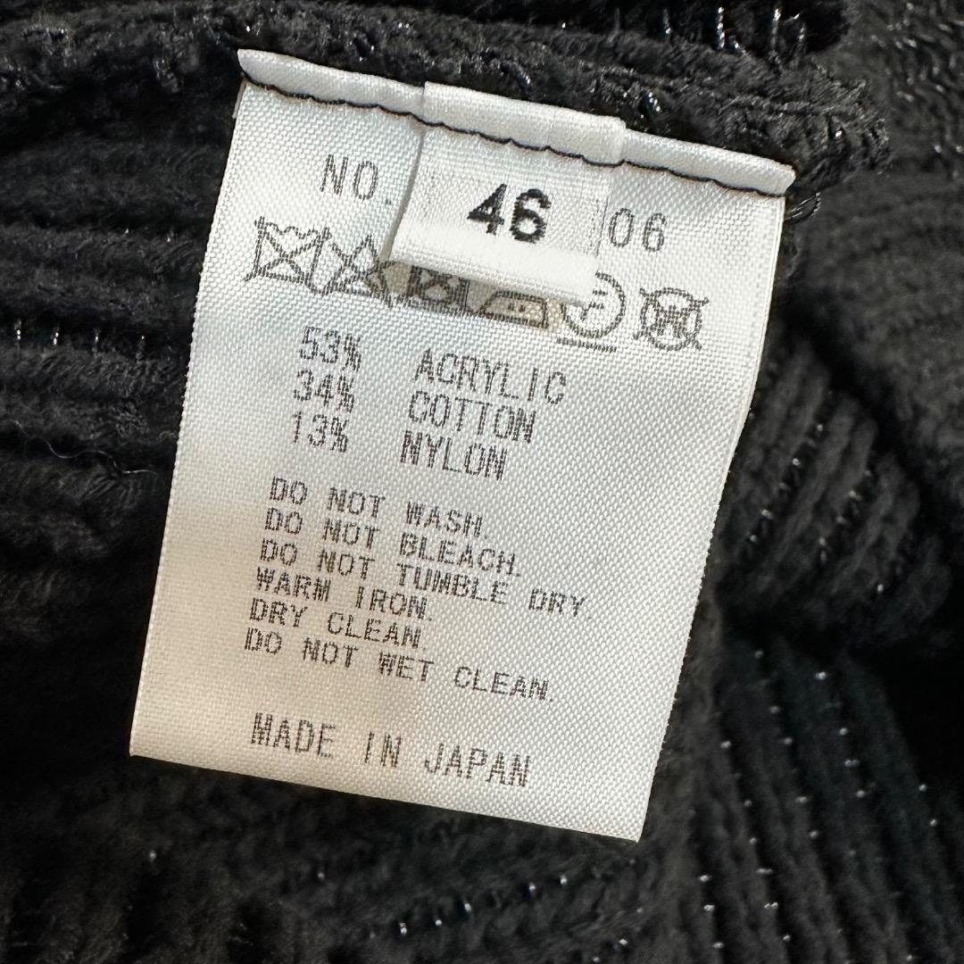 貴重【CoSTUME NATIONAL】サイドジップ ロールネックニット モードの