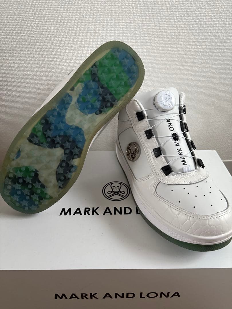 MARK AND LONA ゴルフ用スニーカー ホワイトの通販はau PAY マーケット