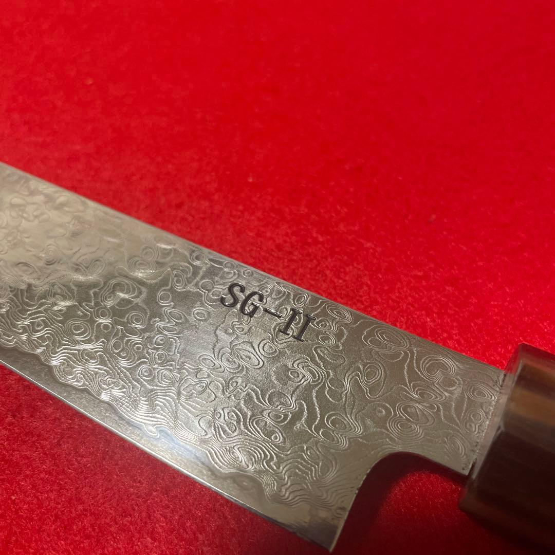 スーパーゴールド2 ダマスカス 切付 筋引 粉末鋼 SG2 - メルカリ