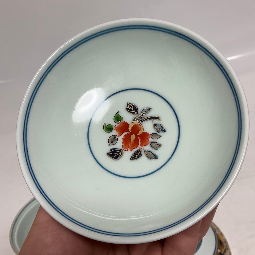 其泉窯 昭和年製 極錦金彩古伊万里 蓋付き丼ぶり 蓋物 賞美堂 日肥