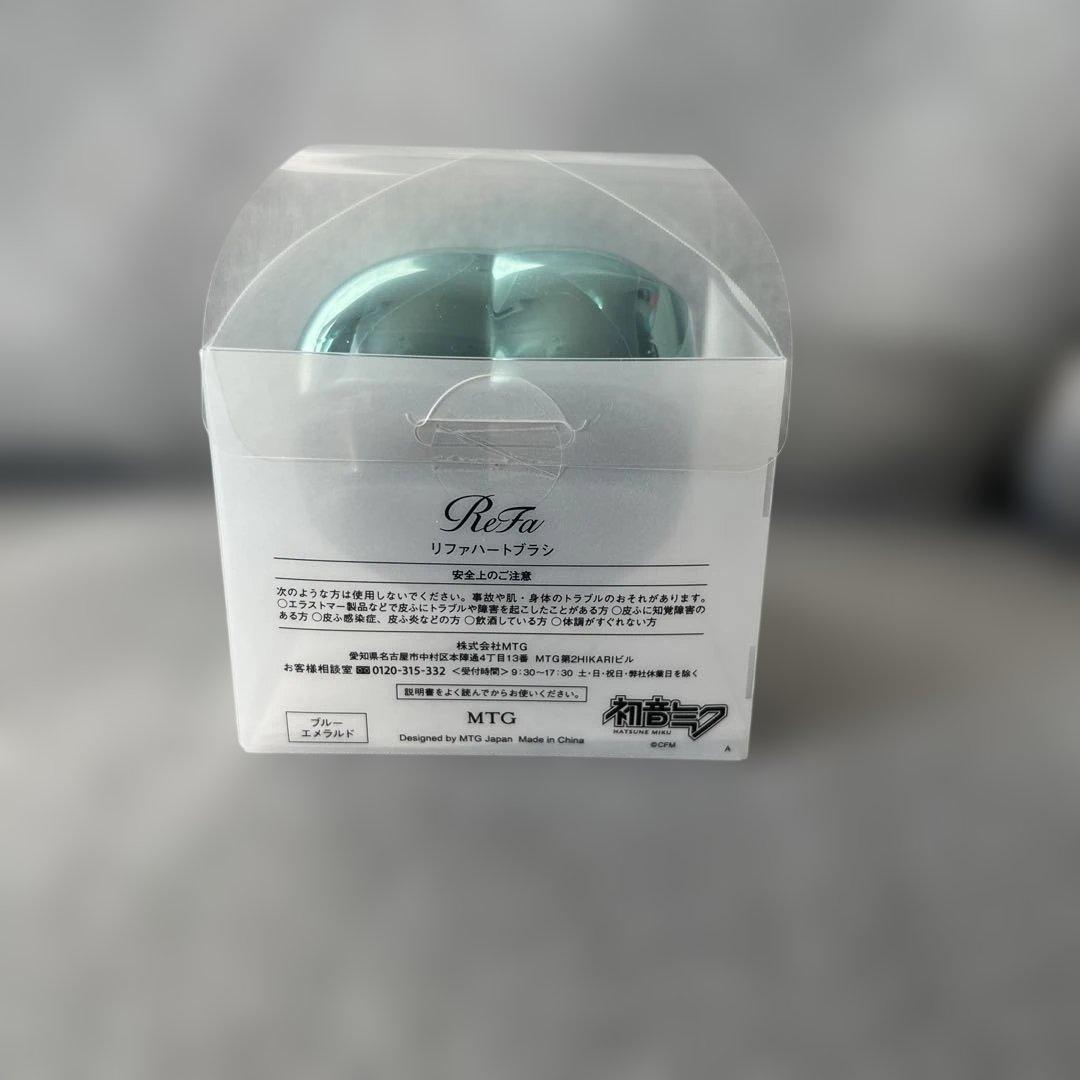 新品】リファ ハートブラシ 初音ミク ブルーエメラルド ReFa - メルカリ