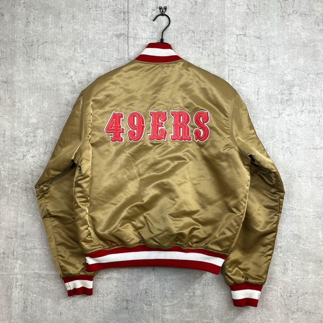 スターター 80s NFL 49ers アワードジャケット スタジャン 希少古着