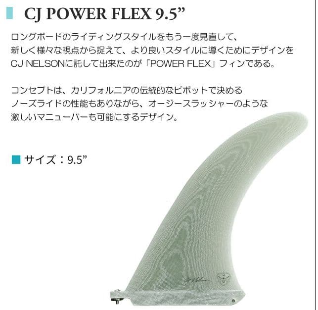 程度上】フライングダイヤモンド CJネルソン パワーフレックス 9.5