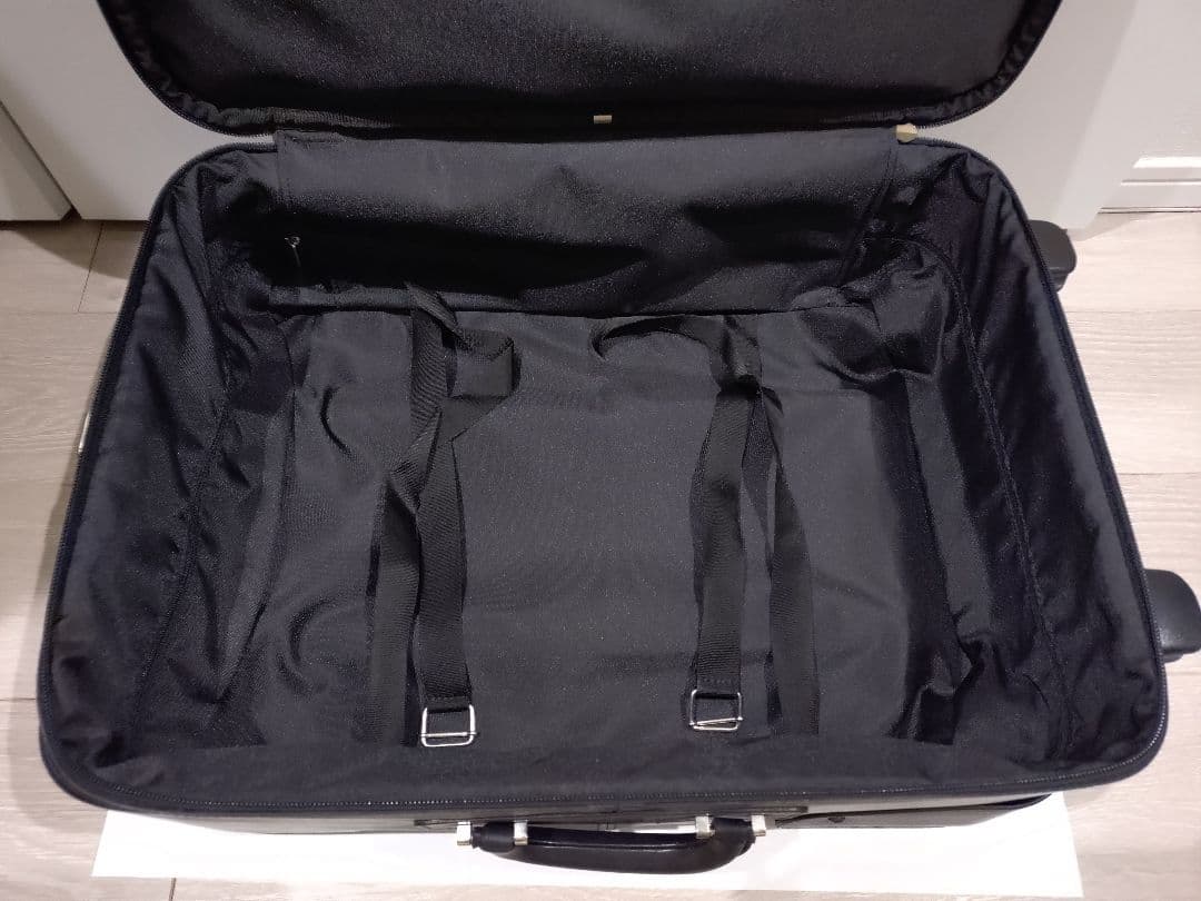 オールレザー LOEWE ロエベ アナグラム キャリーケース ブラックの通販