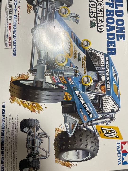 ラジコン　ワイルドワンオフローダー　ブロックヘッドモーターズ タミヤ カスタマーパーツ ワイルドワンオフローダー BLOCKHEAD MOTORS