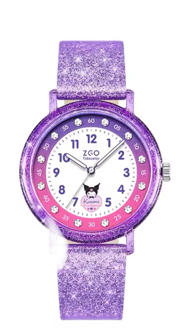 ラメverクロミちゃん サンリオ 腕時計 限定 海外 コラボ クロミ20周年記念♡SEIKOからコラボウオッチが登場！｜サンリオ