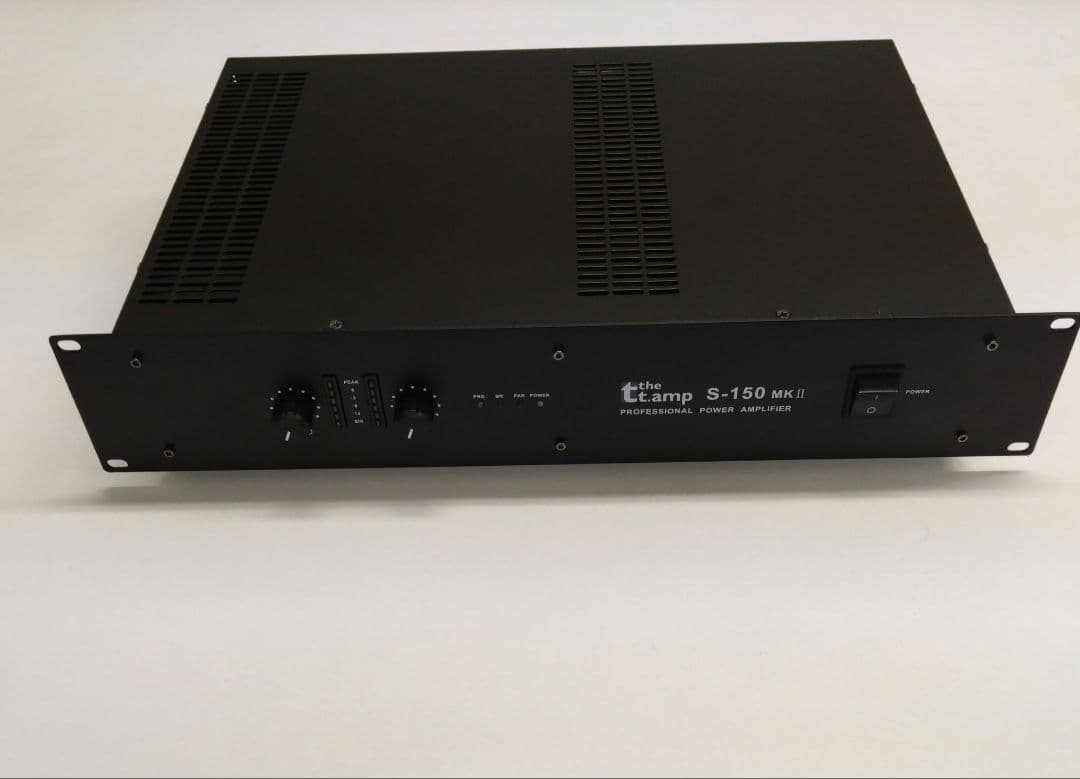 thomann S-150 MK II パワーアンプ　元箱有 Thomann S-150 mk.2 レコーディング用 プロ用 パワーアンプ