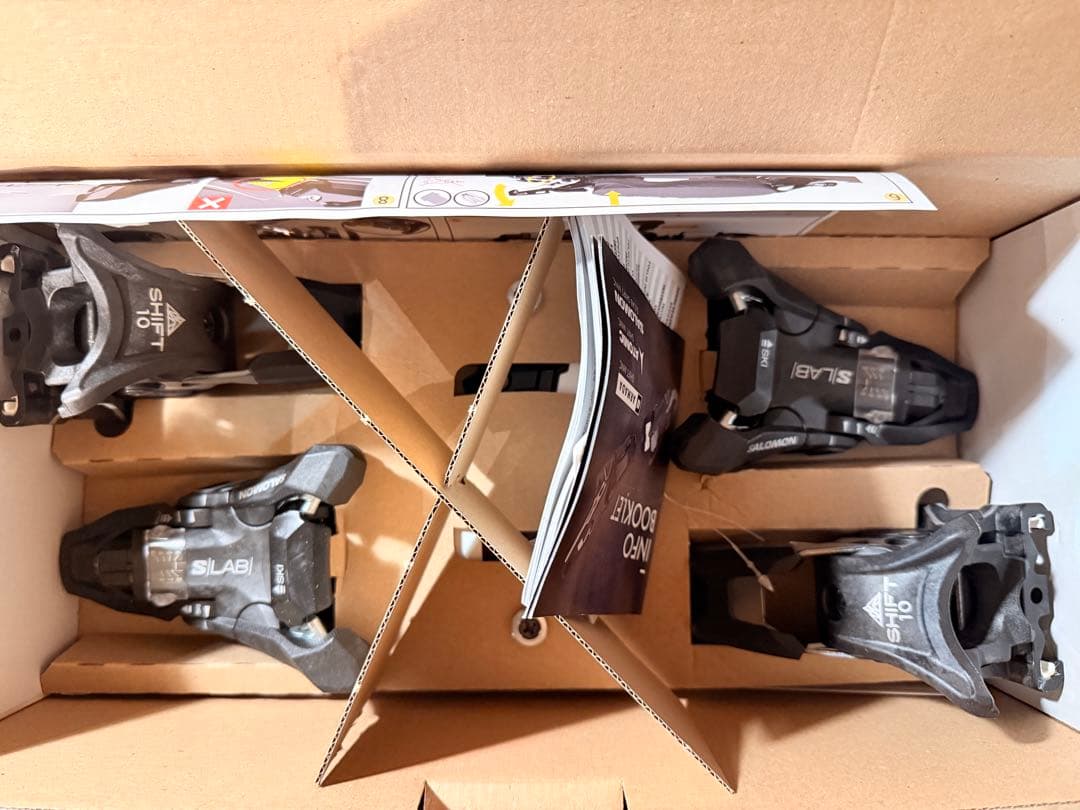 新品・未使用 S/LAB SHIFT2 10 MN DSH100ビンディング サロモン ビンディング S/LAB SHIFT2 10 MN Black-Silver Met