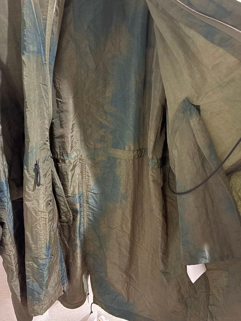 YOKE Nylon Mods Coat サイズ3 カーキ ヨークモッズコート