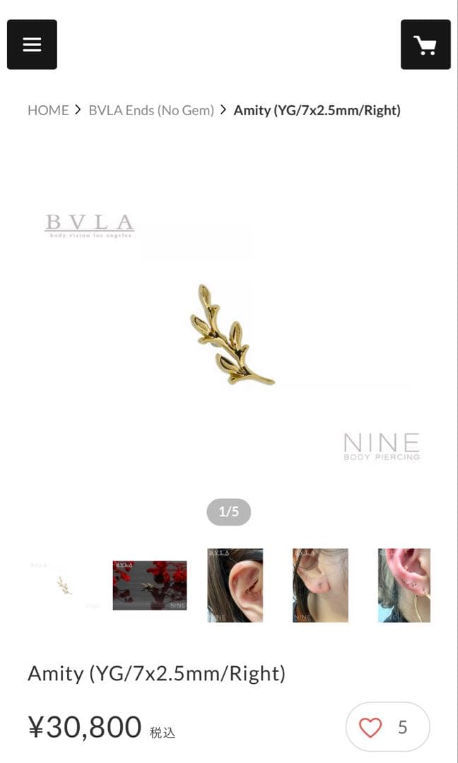 【ゆえ】BVLA Amity アミティ (2セット)