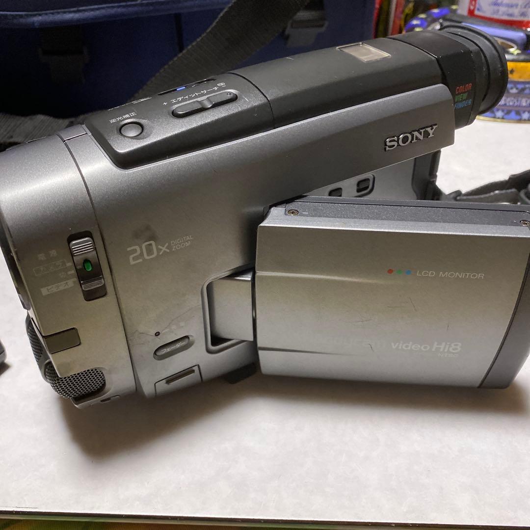 SONY VideoHi8Handycam CCD-TRV90 ① Sony Handycam CCD-TRV90 Video Hi8 Camcorder 20x Digital Zoom with