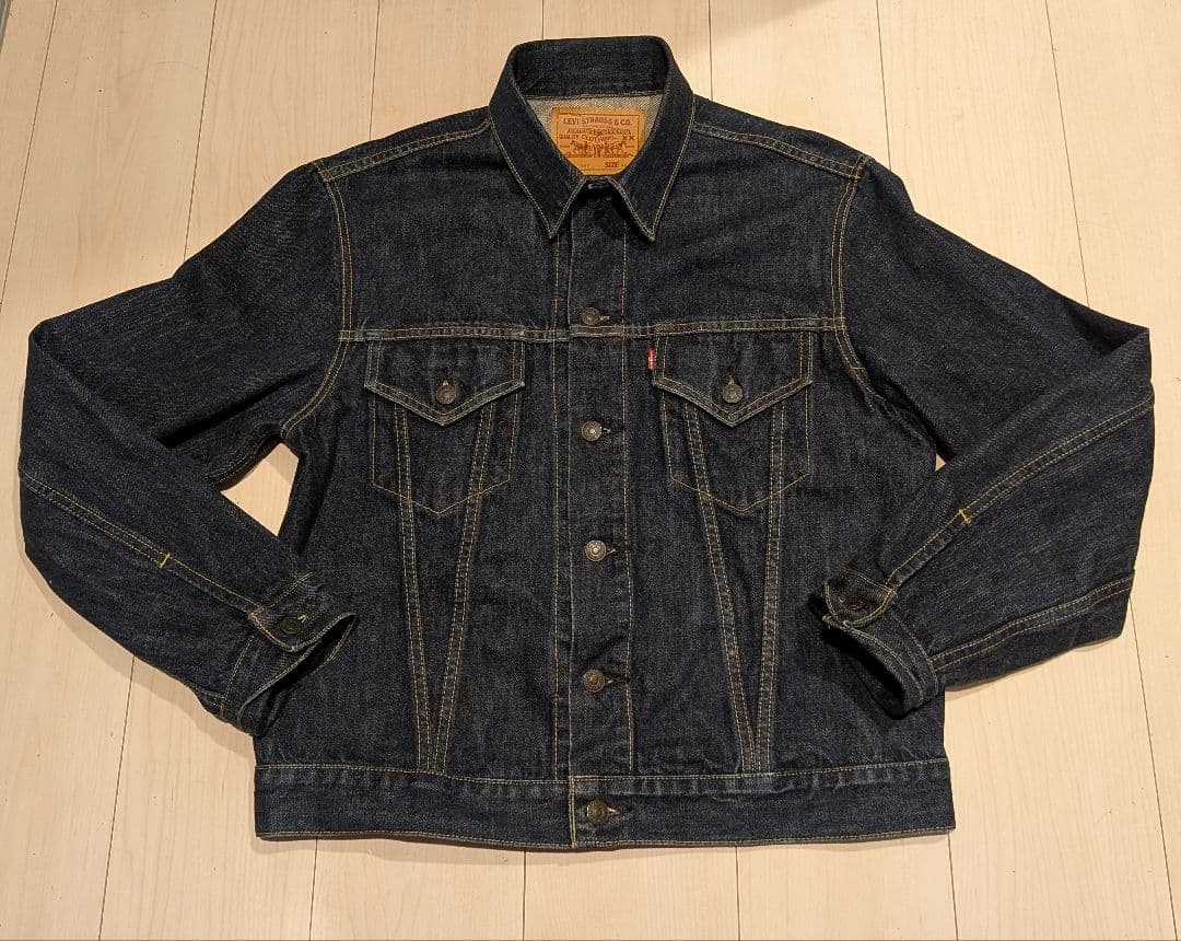 Levi's 3rd　557 XX 42 濃紺　香港製　90年代 Levi's - 濃紺 90' LEVI'S 557 3rd サイズ38 71557-02 香港製の通販 by