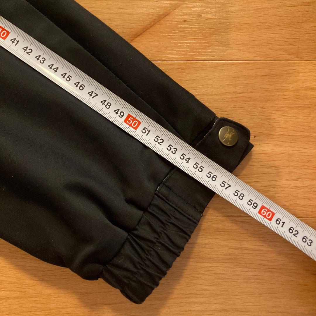 バーバリーゴルフ 2WAYフード取り外し可 薄手ジャケット 黒〜濃紺