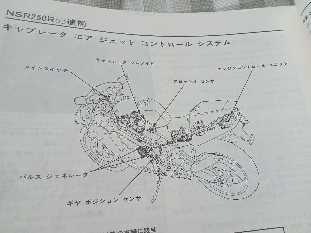 HONDA】NSR250R, SP, SE サービスマニュアル 整備メカニック - メルカリ