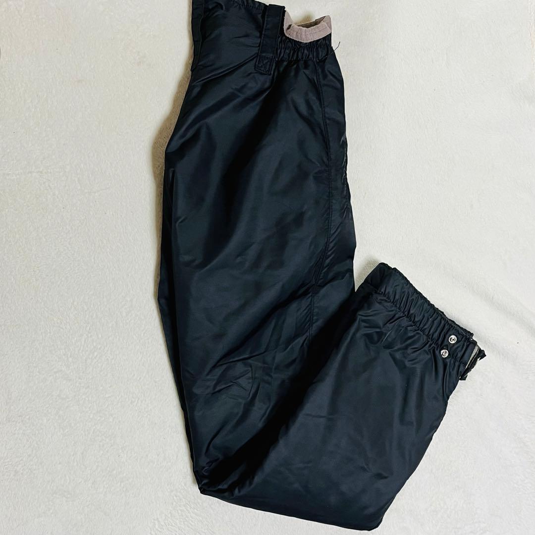 80%以下！美品　ポストカード 美品✳︎黒レディ一スダウンウィンタ一ウェアパンツ