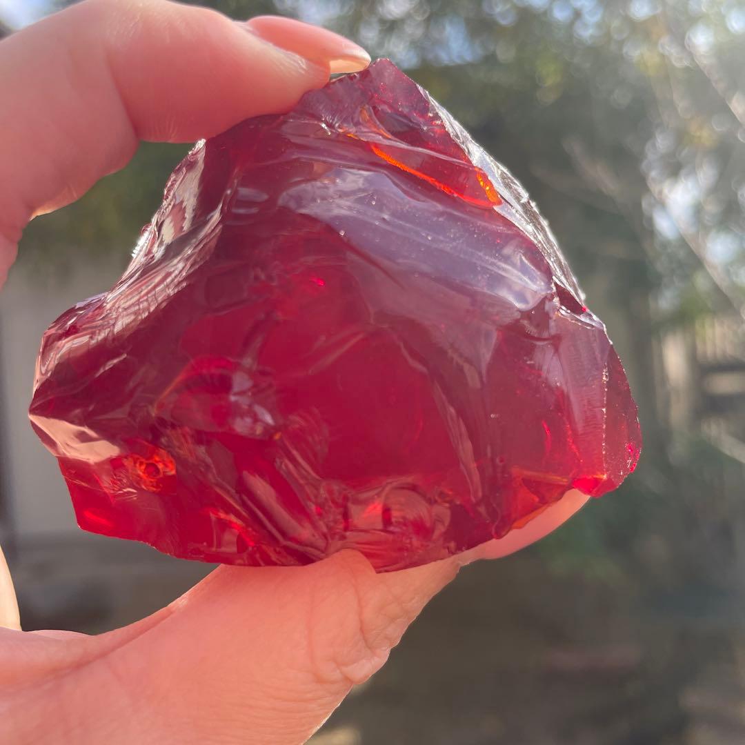 お値下げ　アンダラクリスタル　希少レッド　177g お値下げ アンダラクリスタル 希少レッド 177g - メルカリ