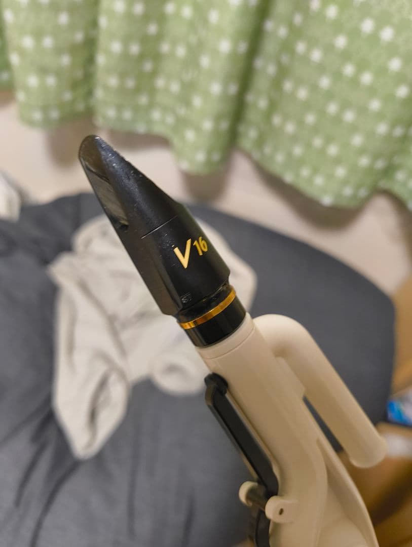 ソプラノサックス用マウスピース　ヴァンドレンV16 【S7】とリガチャーのセット Vandoren（バンドレン）V16ソプラノサックス用マウスピース S6/S7/S8選定品