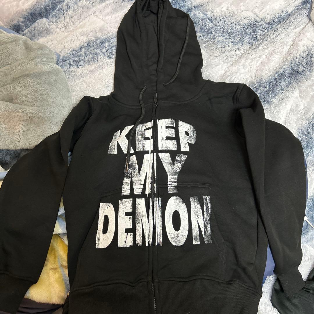 moneysex888 keep my demon パーカー White S - メルカリ