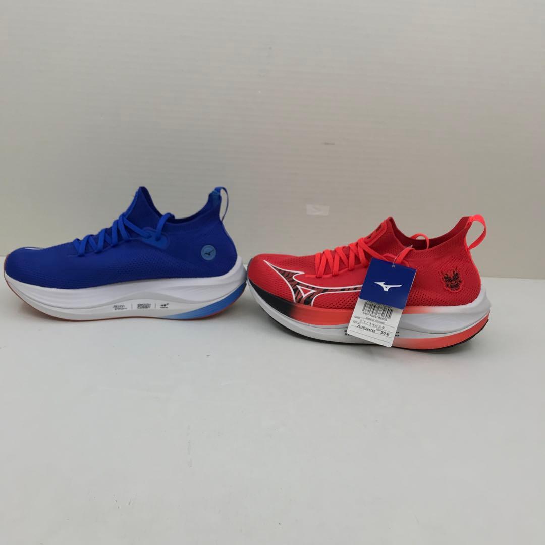 MIZUNO ミズノ ネオビスタ レッド×ブルー 26.0cm