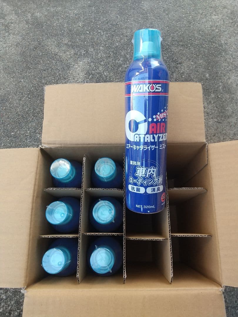 真人 WAKO'S ワコーズ エアキャタライザーミスト 7本入り Amazon.co.jp: ワコーズ エアーキャタライザーミスト 車内抗菌・消臭